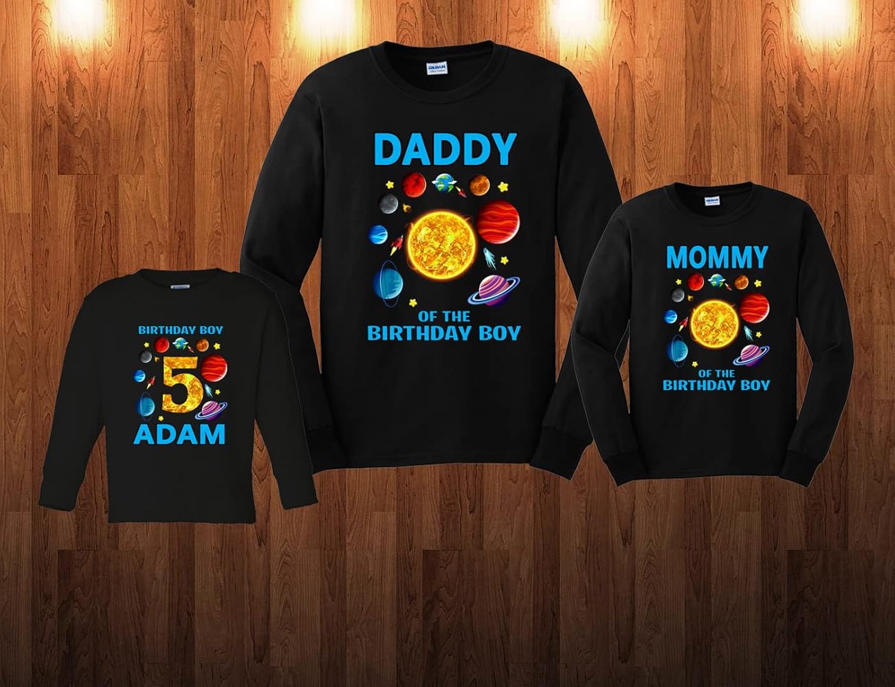 Amazon.com: Solar system birthday shirt, planets birthday tshirt